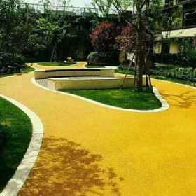 張家界市  彩色透水混凝土材料生產(chǎn)廠家、透水混凝土粘接劑、罩面劑價格、可提供現(xiàn)場施工技術(shù)指導(dǎo)，包教包會，施工承包