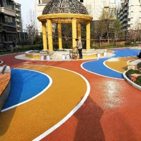 崇左市 透水混凝土街道 彩色透水混凝土 生態(tài)透水地坪 材料廠家直銷
